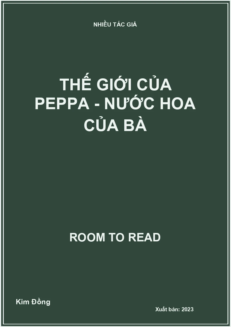 Thế giới của Peppa - Nước hoa của bà
