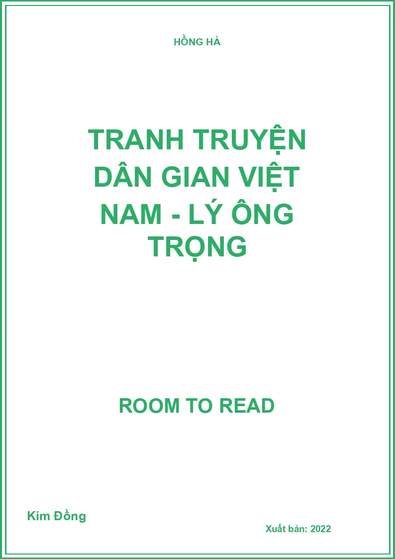 Tranh truyện dân gian Việt Nam - Lý Ông Trọng