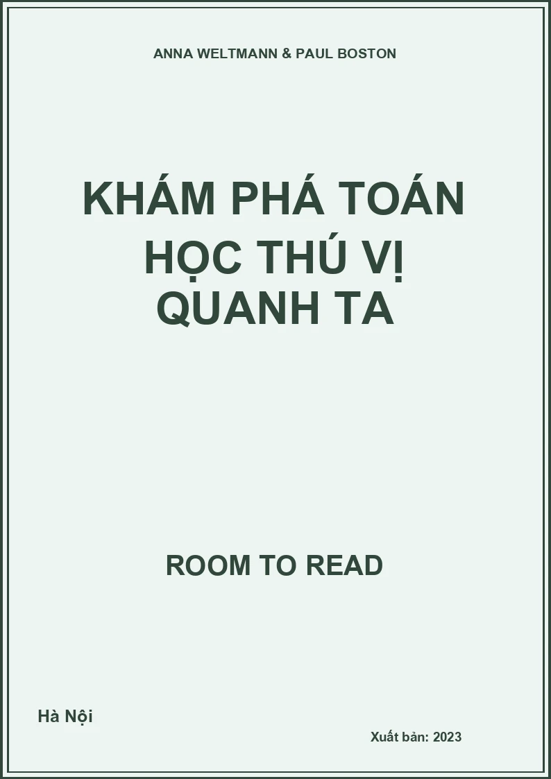 Khám Phá Toán Học Thú Vị Quanh Ta