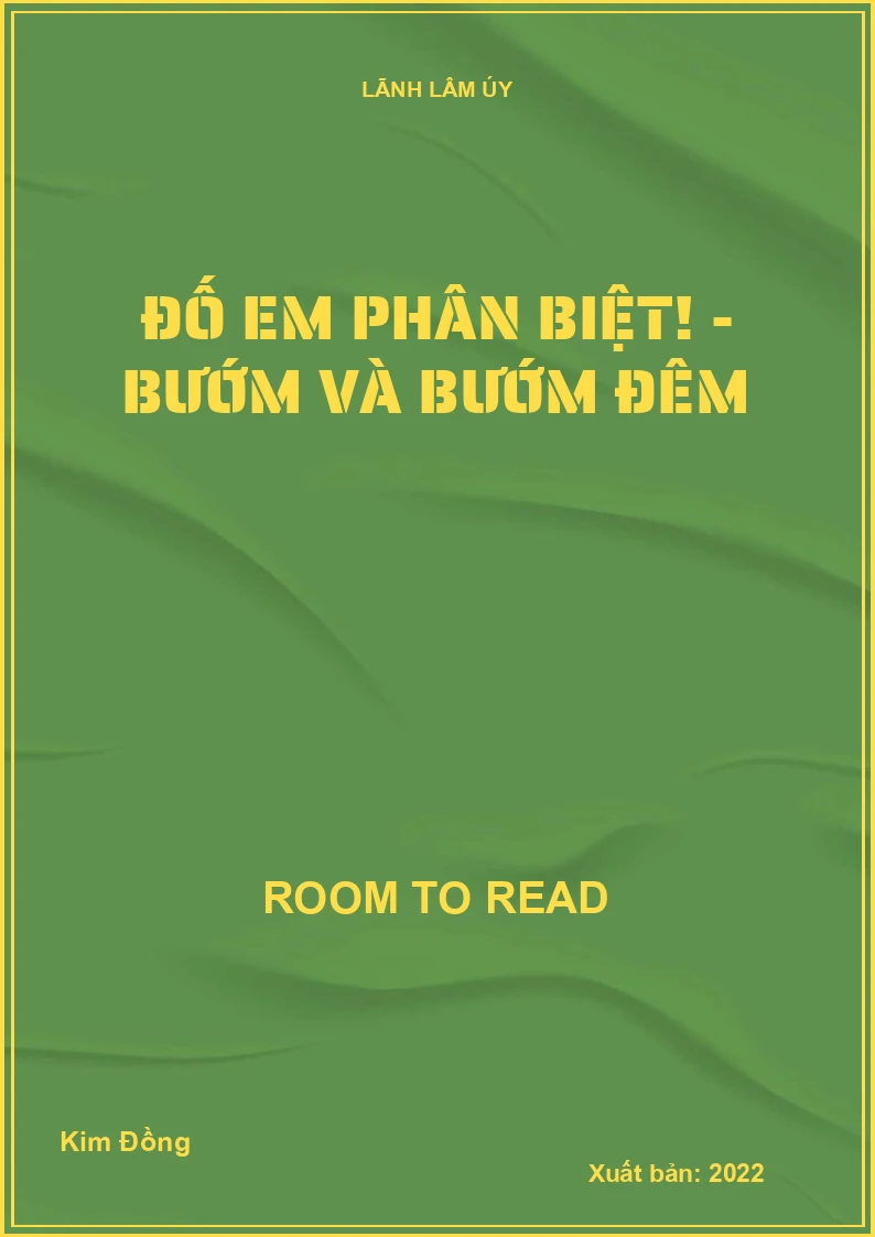 Đố em phân biệt! - Bướm và bướm đêm
