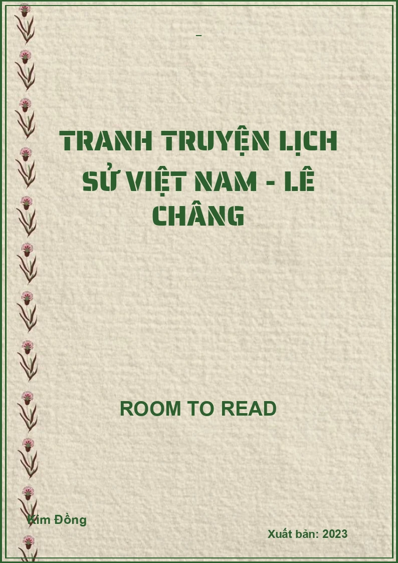Tranh truyện lịch sử Việt Nam - Lê Châng