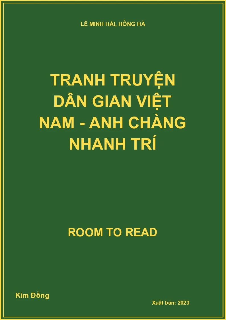 Tranh truyện dân gian Việt Nam - Anh chàng nhanh trí