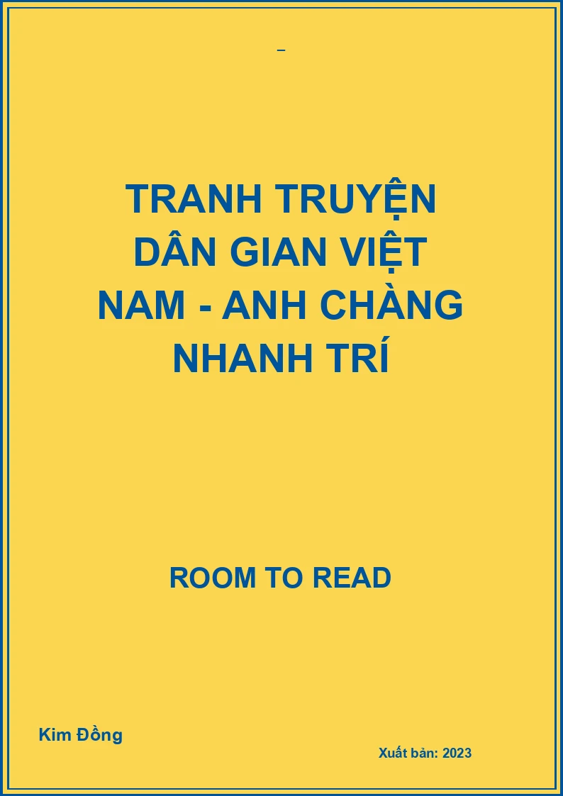 Tranh truyện dân gian Việt Nam - Anh chàng nhanh trí