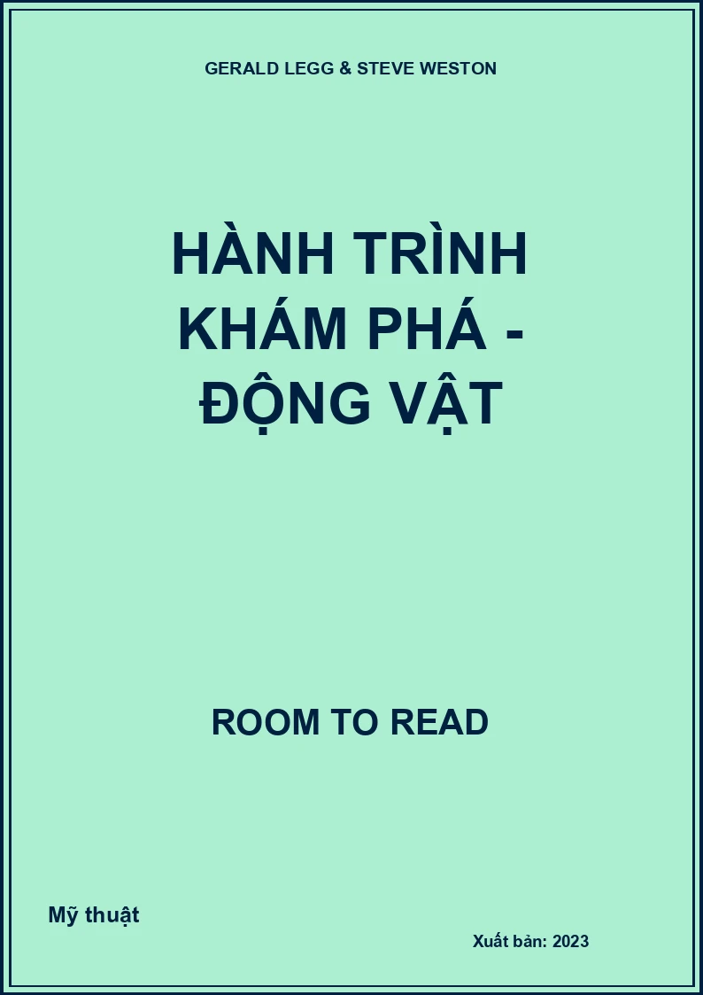 Hành Trình Khám Phá - Động Vật