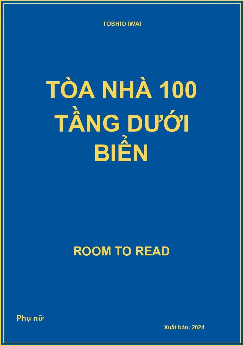 Tòa Nhà 100 Tầng Dưới Biển