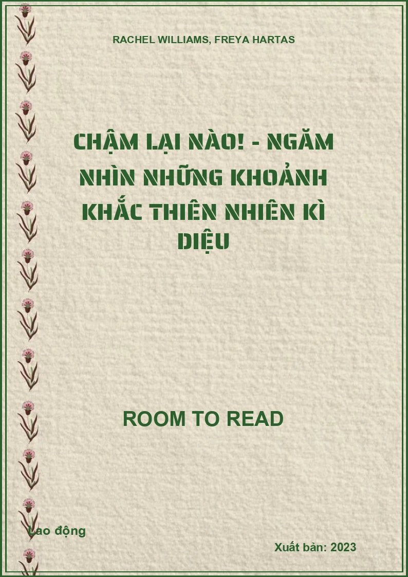 Chậm lại nào! - Ngăm nhìn những khoảnh khắc thiên nhiên kì diệu