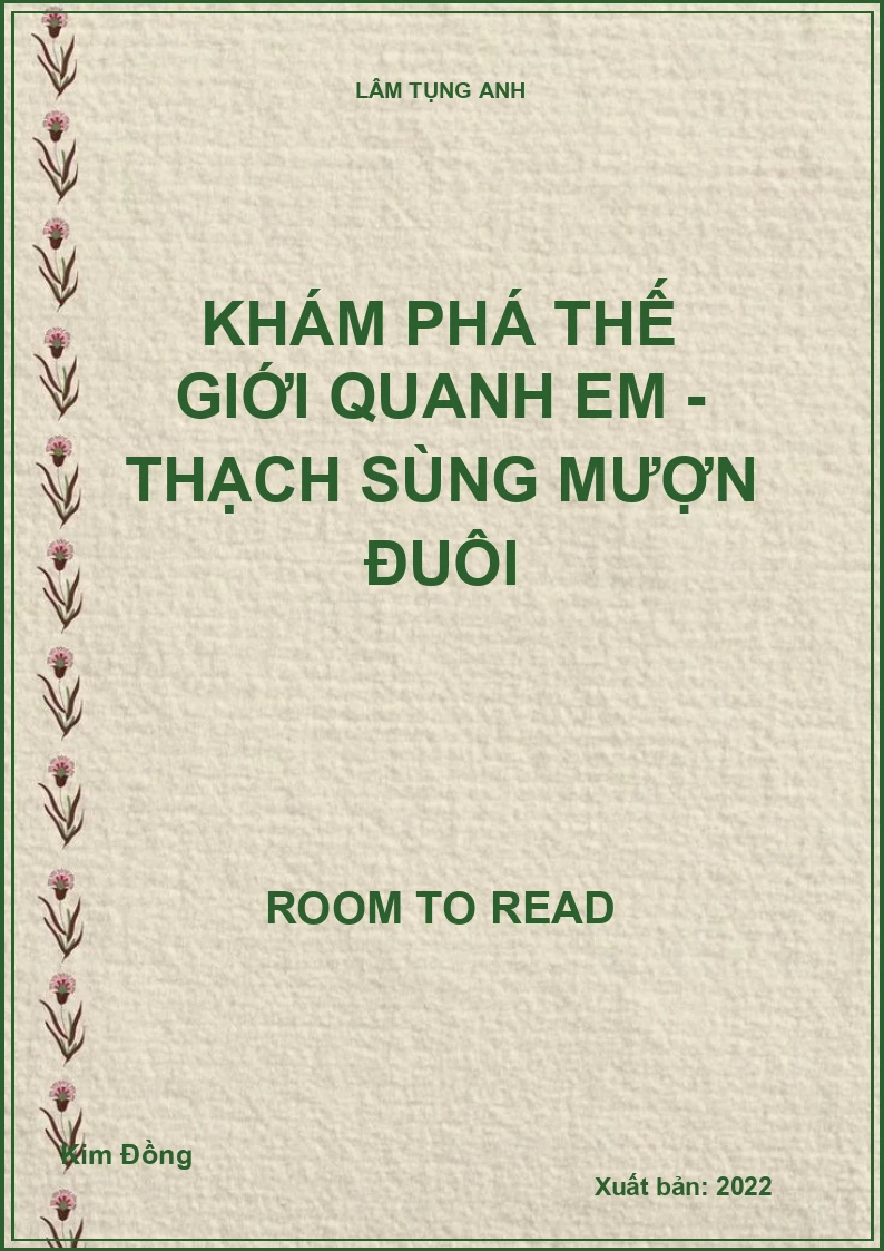 Khám phá thế giới quanh em - Thạch sùng mượn đuôi