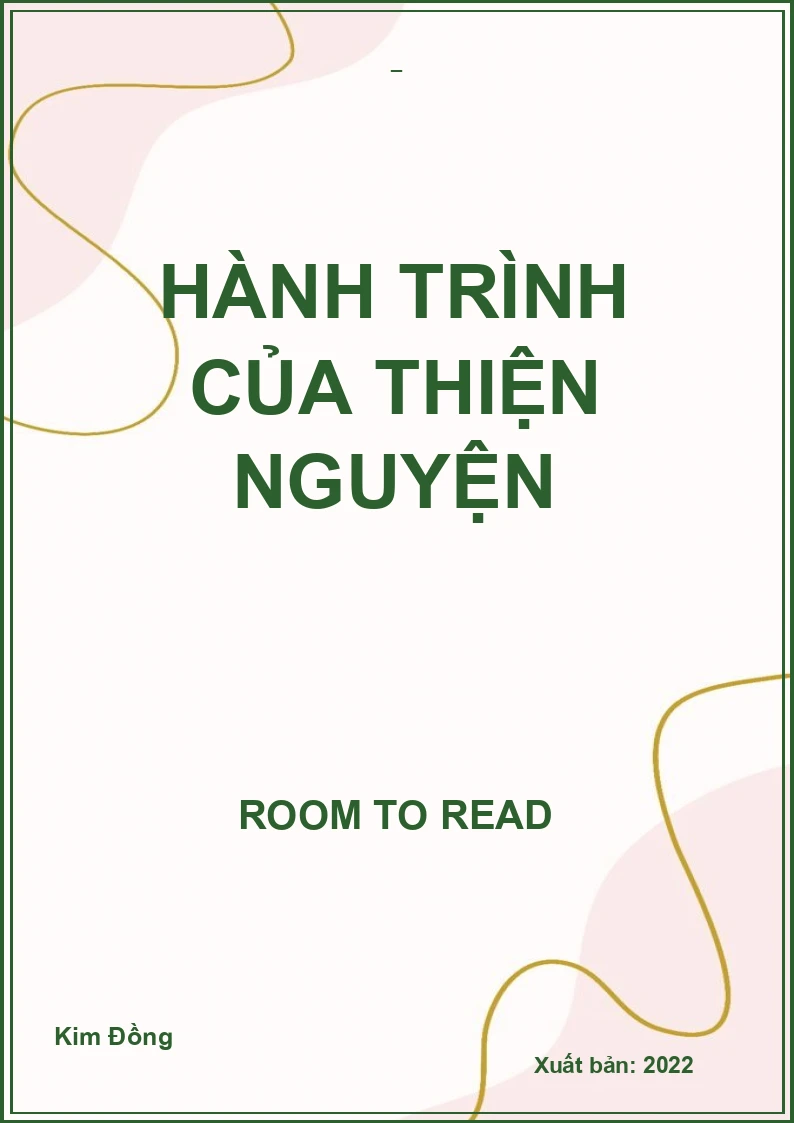 Hành trình của thiện nguyện