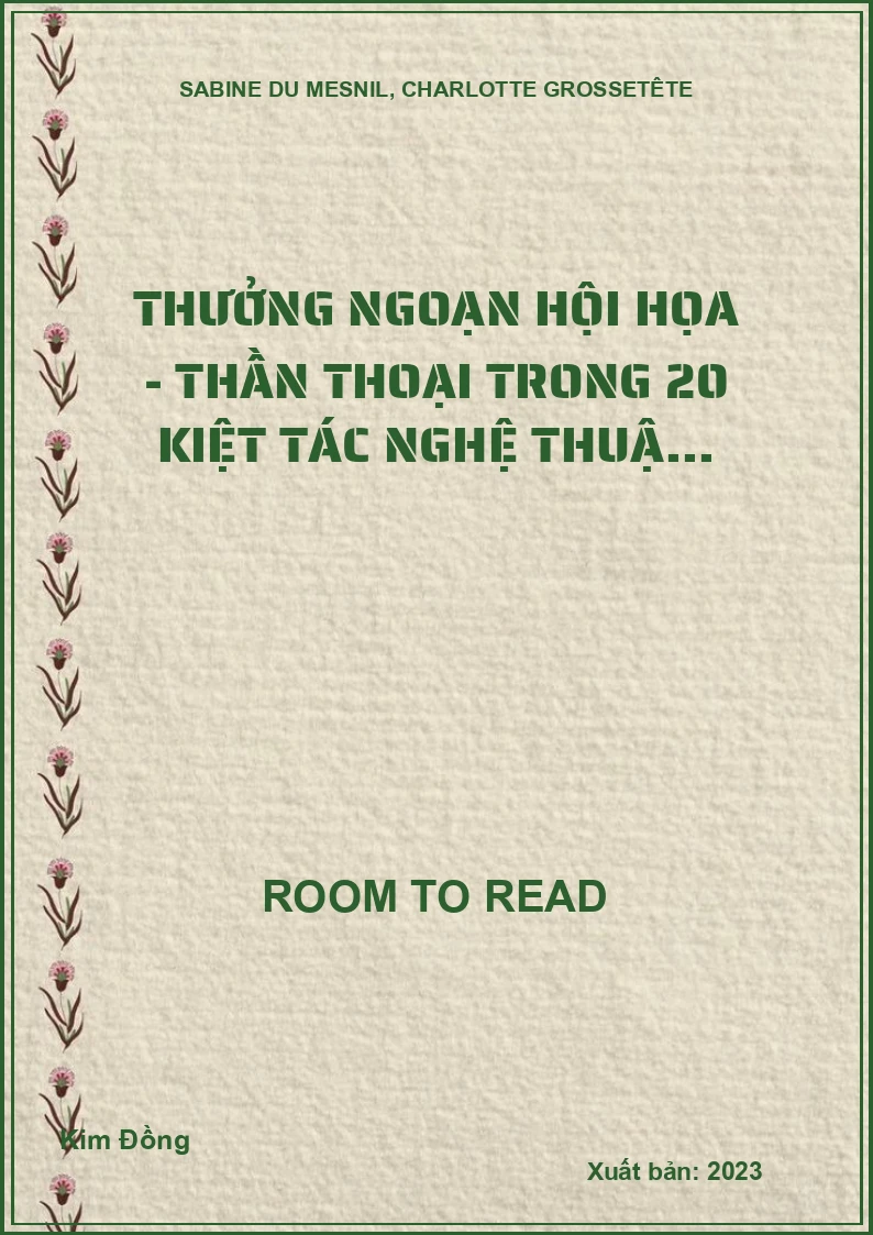 Thưởng Ngoạn Hội Họa - Thần Thoại Trong 20 Kiệt Tác Nghệ Thuậ...