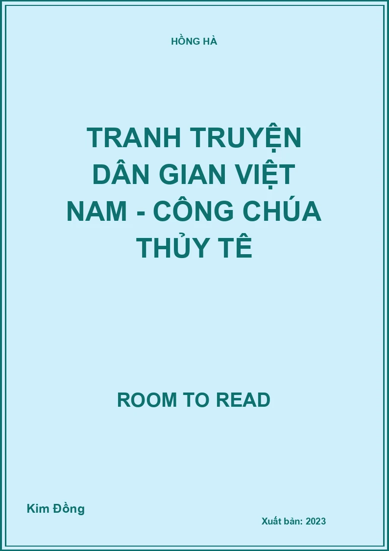 Tranh truyện dân gian Việt Nam - Công chúa thủy tê