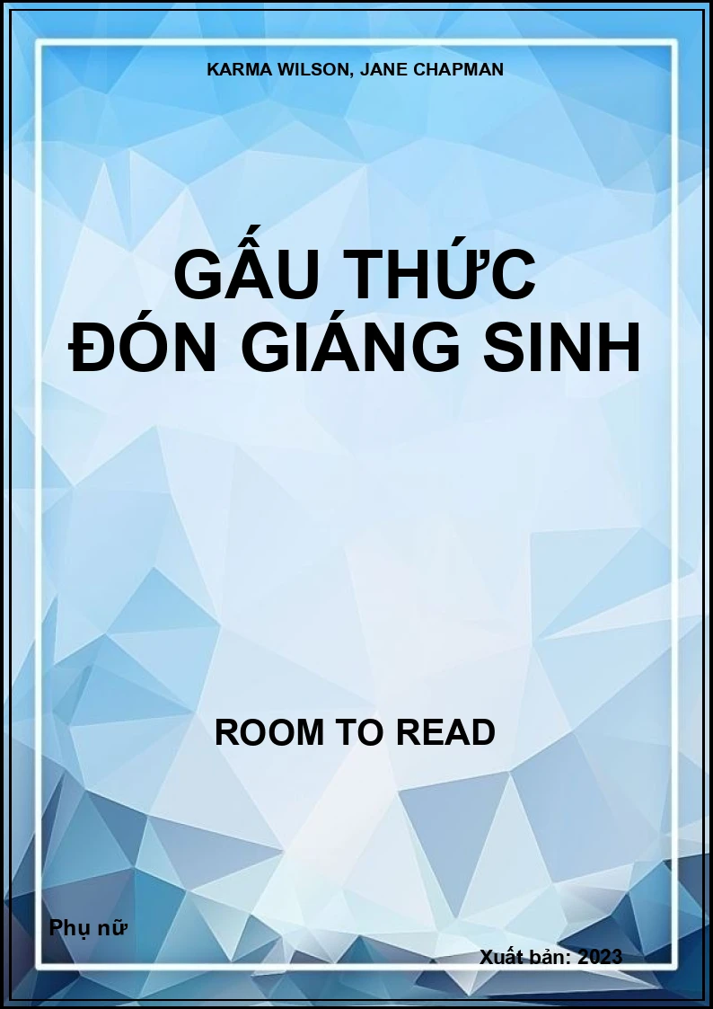 Gấu Thức Đón Giáng Sinh