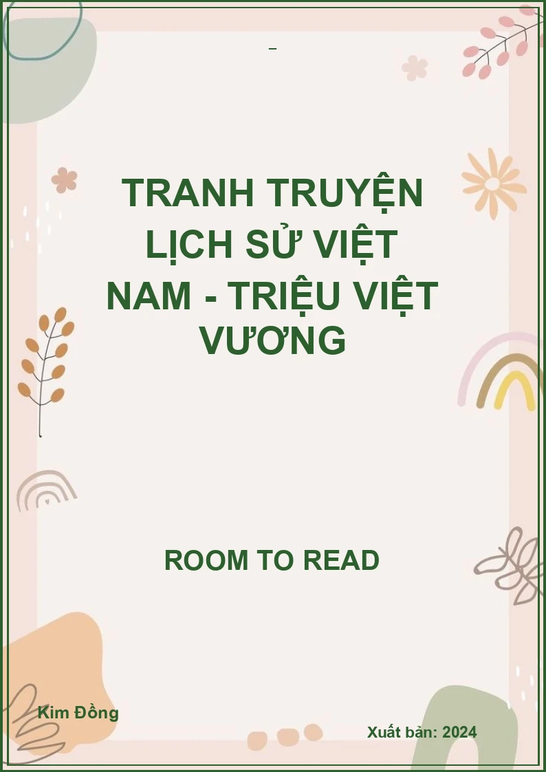 Tranh truyện lịch sử Việt Nam - Triệu Việt Vương