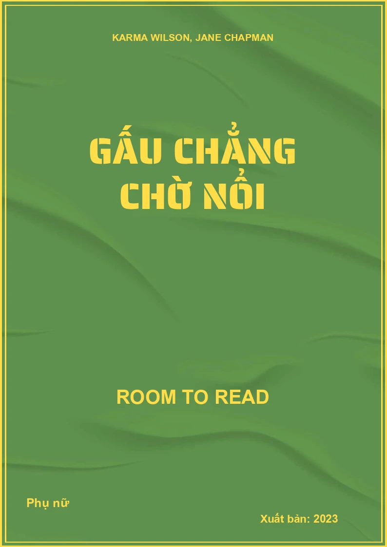 Gấu Chẳng Chờ Nổi
