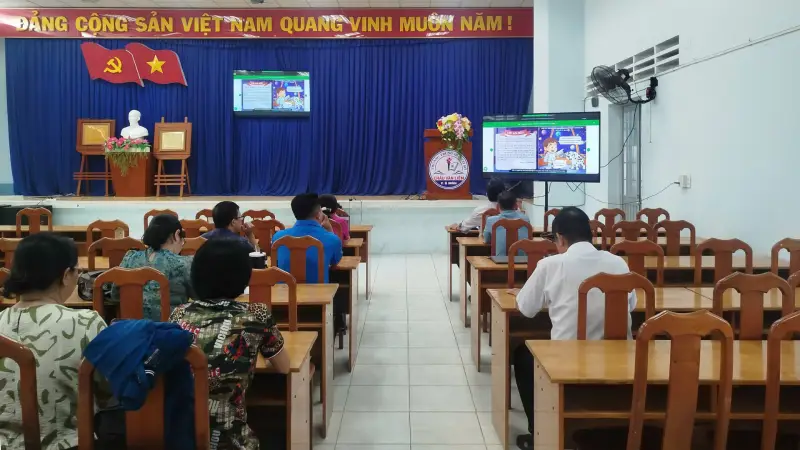 Trường THCS Châu Văn Liêm Tiếp Cận Nền Tảng DLib K12: Đổi Mới Từ Tư Duy Đến Thực Hành