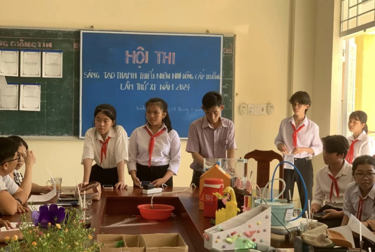 Tổ chức Hội thi Sáng tạo thanh thiếu niên, nhi đồng cấp Trường lần thứ XI năm 2024