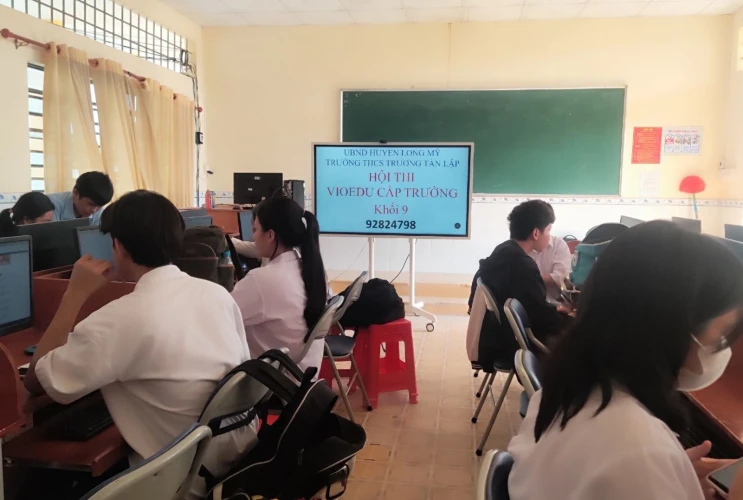 Thi VioEdu cấp trường năm học 2023-2024