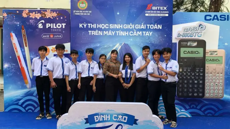 Trường THPT Vĩnh Hải Tham Dự Kỳ Thi Học Sinh Giỏi Giải Toán Trên Máy Tính Casio Cấp Thành Phố