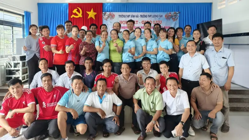Chia Sẻ Kinh Nghiệm, Lan Tỏa Niềm Vui Nghề Giáo Nhân Ngày 20/11 Trường THPT Vĩnh Hải Và Trường THPT Lương Tâm