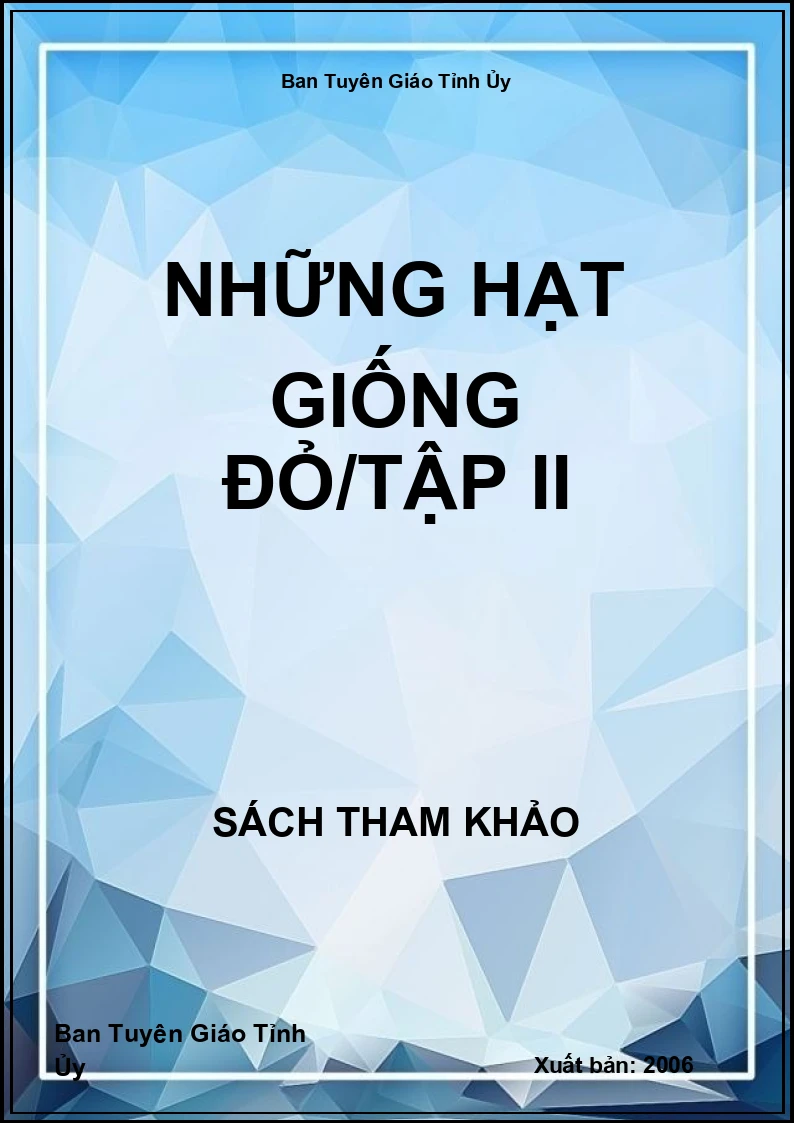 Những hạt giống đỏ/tập II