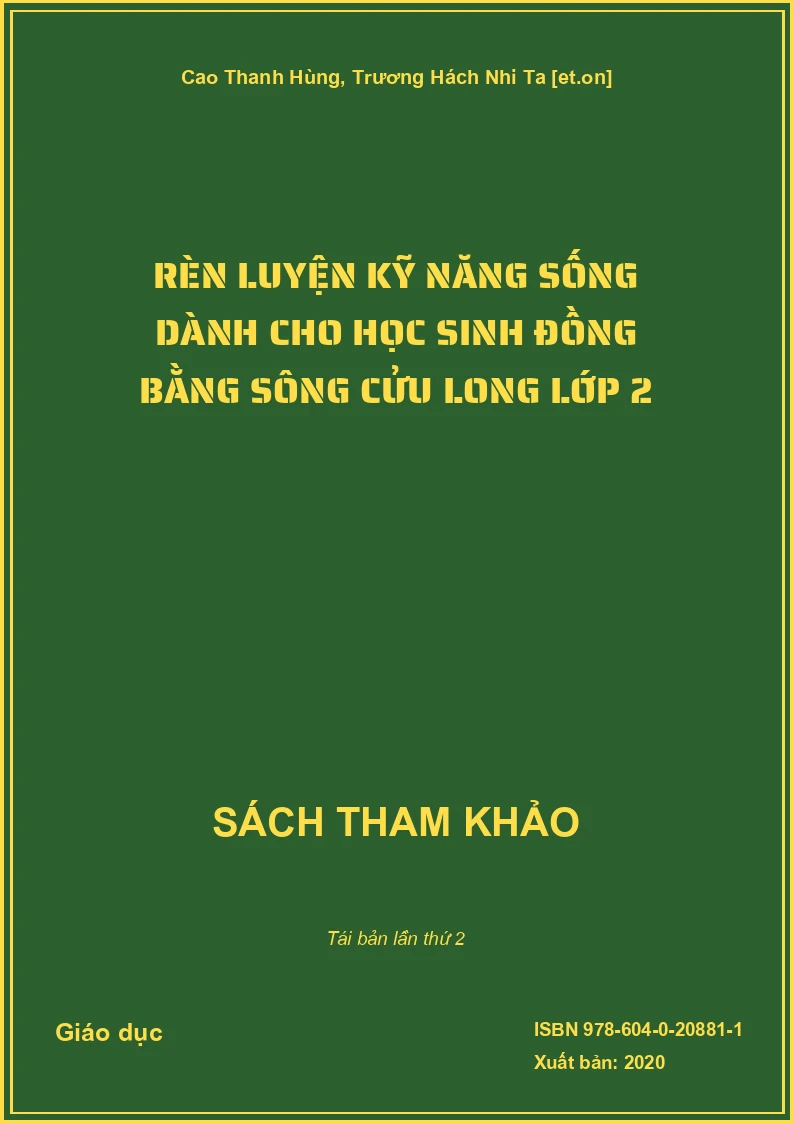Rèn luyện kỹ năng sống dành cho học sinh đồng bằng sông cửu long lớp 2