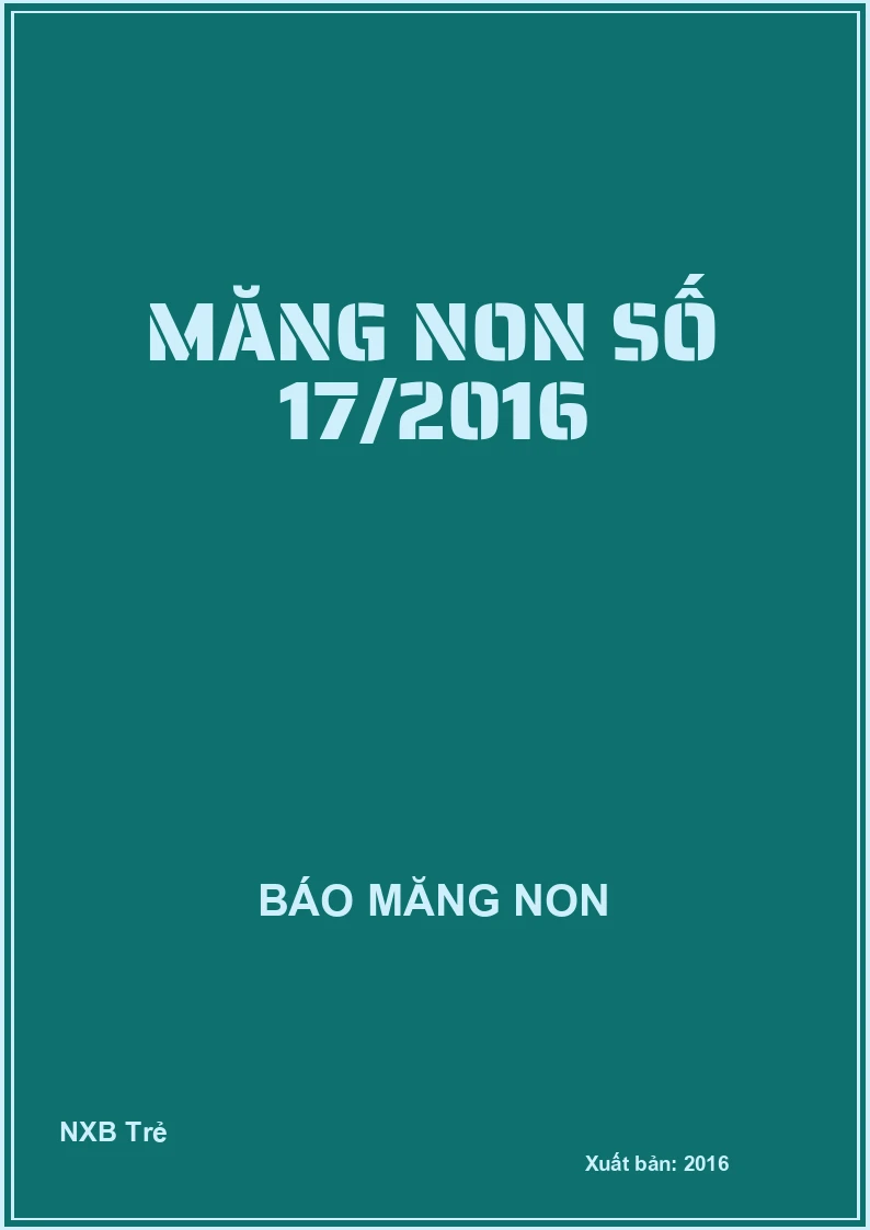 Măng non số 17/2016