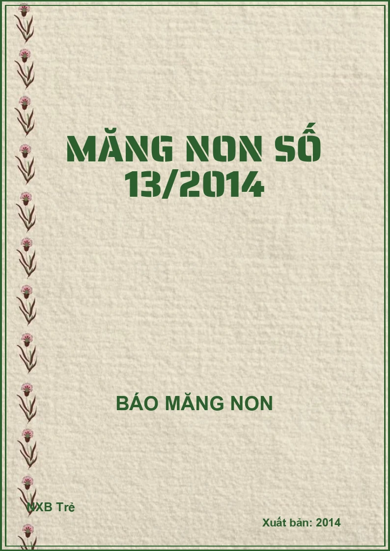 Măng non số 13/2014