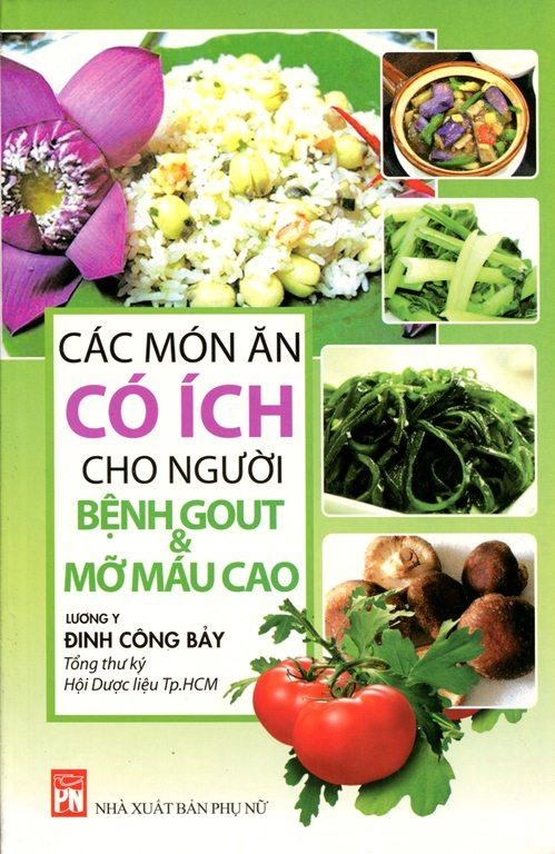 Các món ăn cho người bệnh Gout và mỡ máu cao