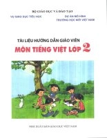 Tài liệu hướng dẫn giảng dạy môn Tiếng Việt lớp 2 - VNEN
