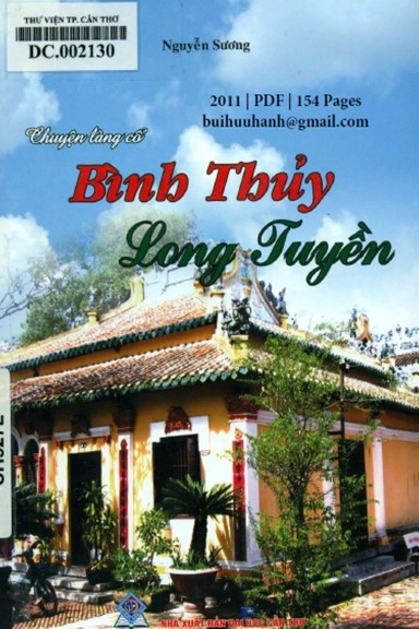 Chuyện làng cổ Bình Thủy Long Tuyền
