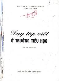 Dạy tập viết ở trường Tiểu học