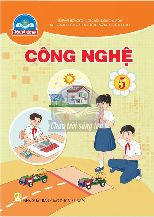Sách giáo khoa Công nghệ 5 Chân Trời Sáng Tạo