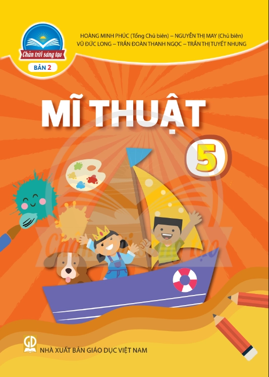 Sách giáo khoa Mĩ Thuật 5 - Bản 2 - Chân Trời Sáng Tạo