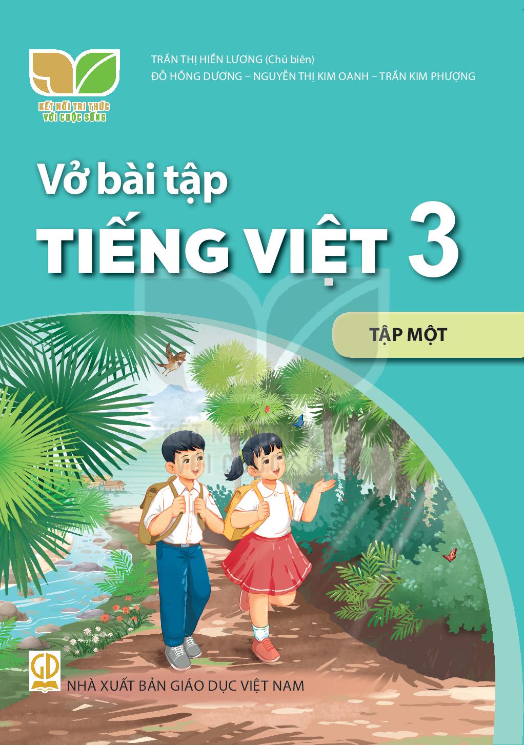 Vở Bài Tập Tiếng Việt 3 - Tập 1 - Kết Nối Tri Thức