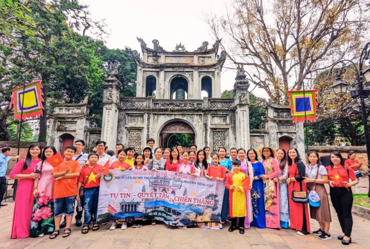 Học sinh trường Tiểu học An Thới 2 tỏa sáng tại Kỳ thi Đình "Trạng nguyên tiếng Việt" cấp Quốc gia năm học 2024–2025