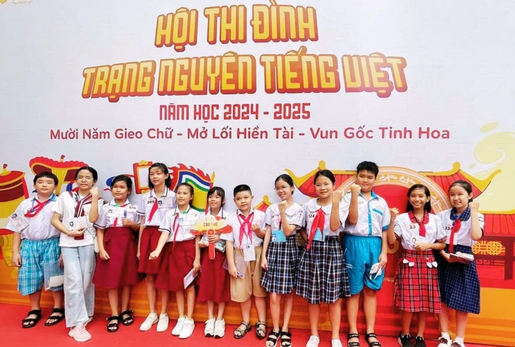 12 học sinh xuất sắc đại diện TP.Cần Thơ đạt giải tại kỳ thi Đình "Trạng nguyên tiếng Việt"