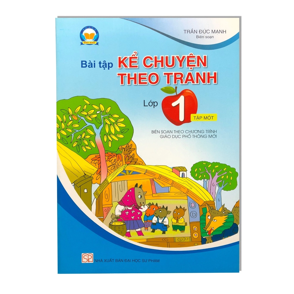 Bài tập trắc nghiệm kể chuyện theo tranh lớp 1