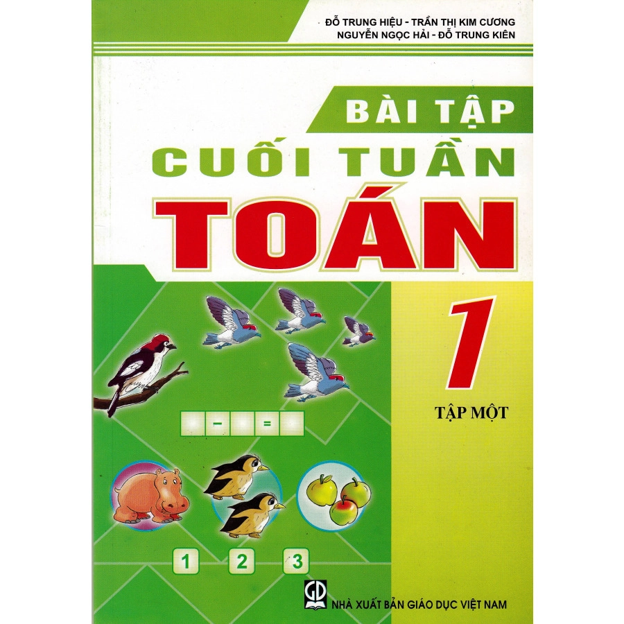 Bài tập cuối tuần Toán 1 tập 1