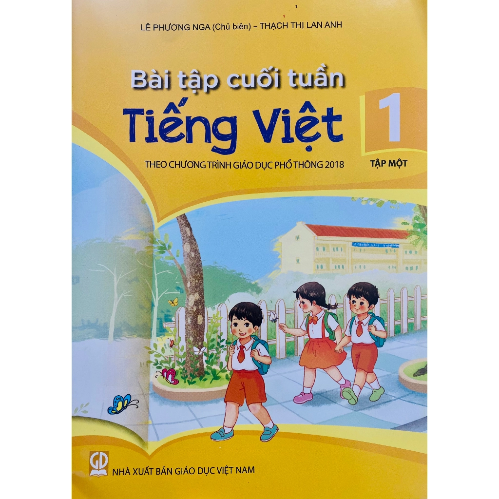 Bài tập cuối tuần Tiếng Việt 1 tập 1