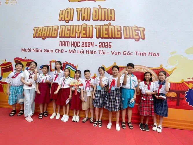 12 học sinh xuất sắc đại diện TP.Cần Thơ đạt giải tại kỳ thi Đình "Trạng nguyên tiếng Việt"