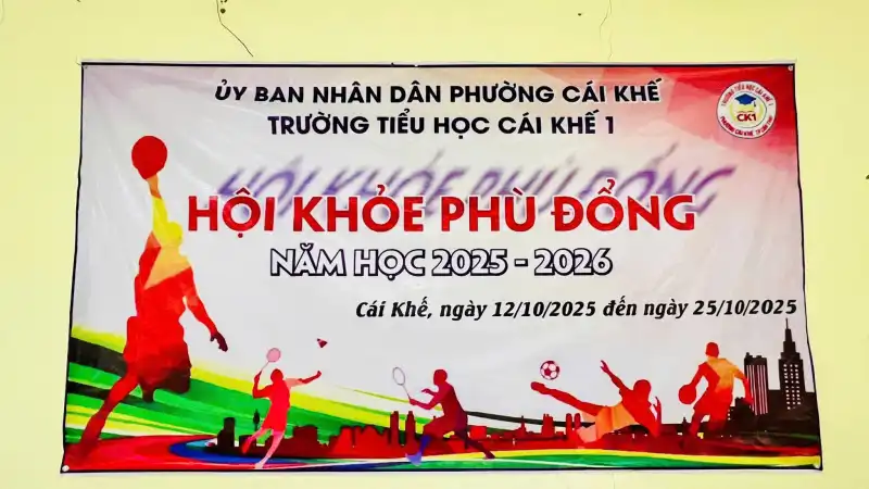 Sôi Nổi Giải Cờ Vua – Hội Khỏe Phù Đổng Cấp Trường Năm Học 2025–2026