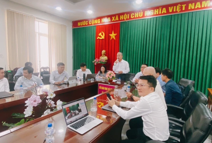 VDOC giới thiệu Thư Viện Số DLib K12 đến Đồng Tháp qua 11 điểm cầu trực tuyến