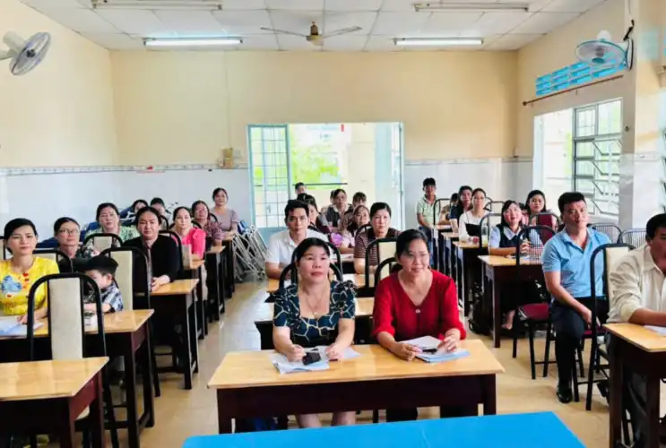 Trường Tiểu học Mỹ Khánh 1 đẩy mạnh chuyển đổi số nâng cao chất lượng giáo dục