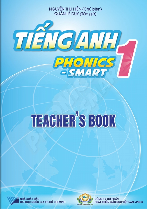 Sách giáo viên Tiếng Anh 1 - Phonics-Smart