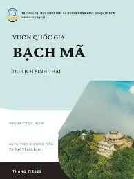 Vườn Quốc gia Bạch Mã