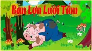 Lợn con lười tắm