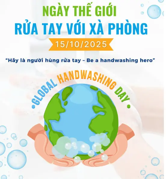 Ngày thế giới rửa tay với xà phòng
