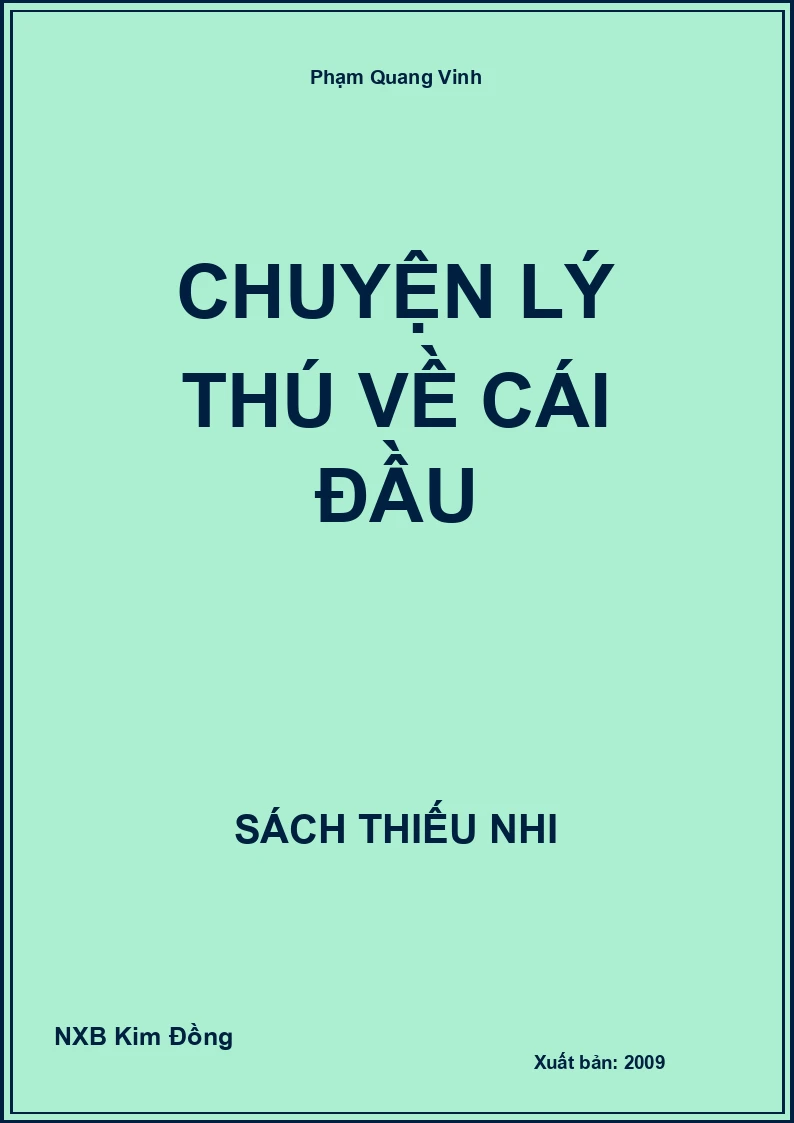 Chuyện lý thú về cái đầu