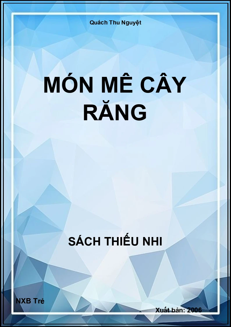 Món mê cây răng