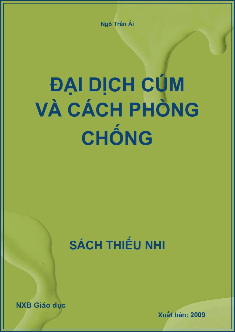 Đại dịch cúm và cách phòng chống