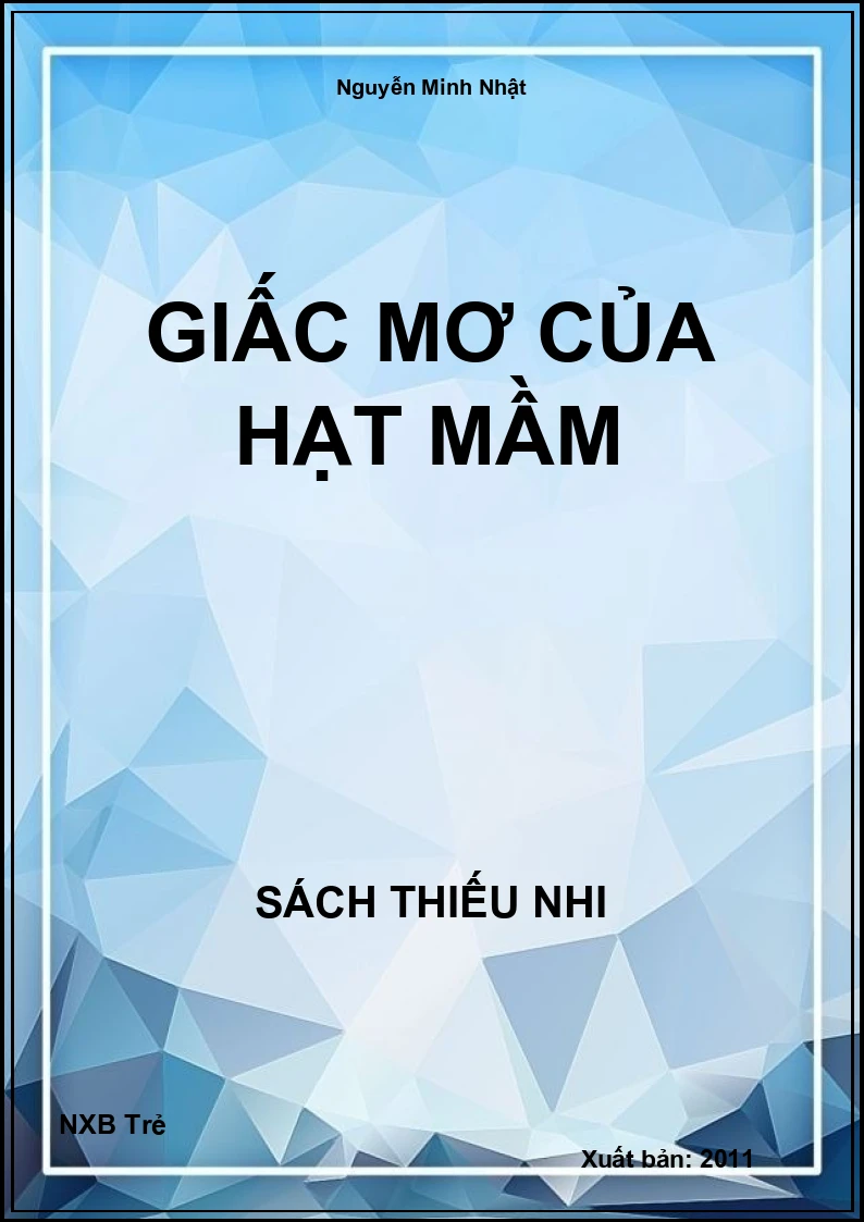 Giấc mơ của hạt mầm